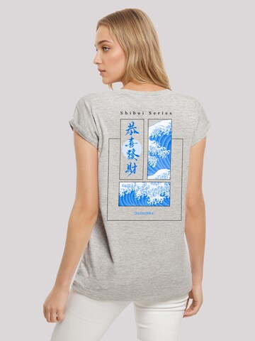 T-shirt 'Shibui Series Japan Streetstyle' F4NT4STIC en gris
