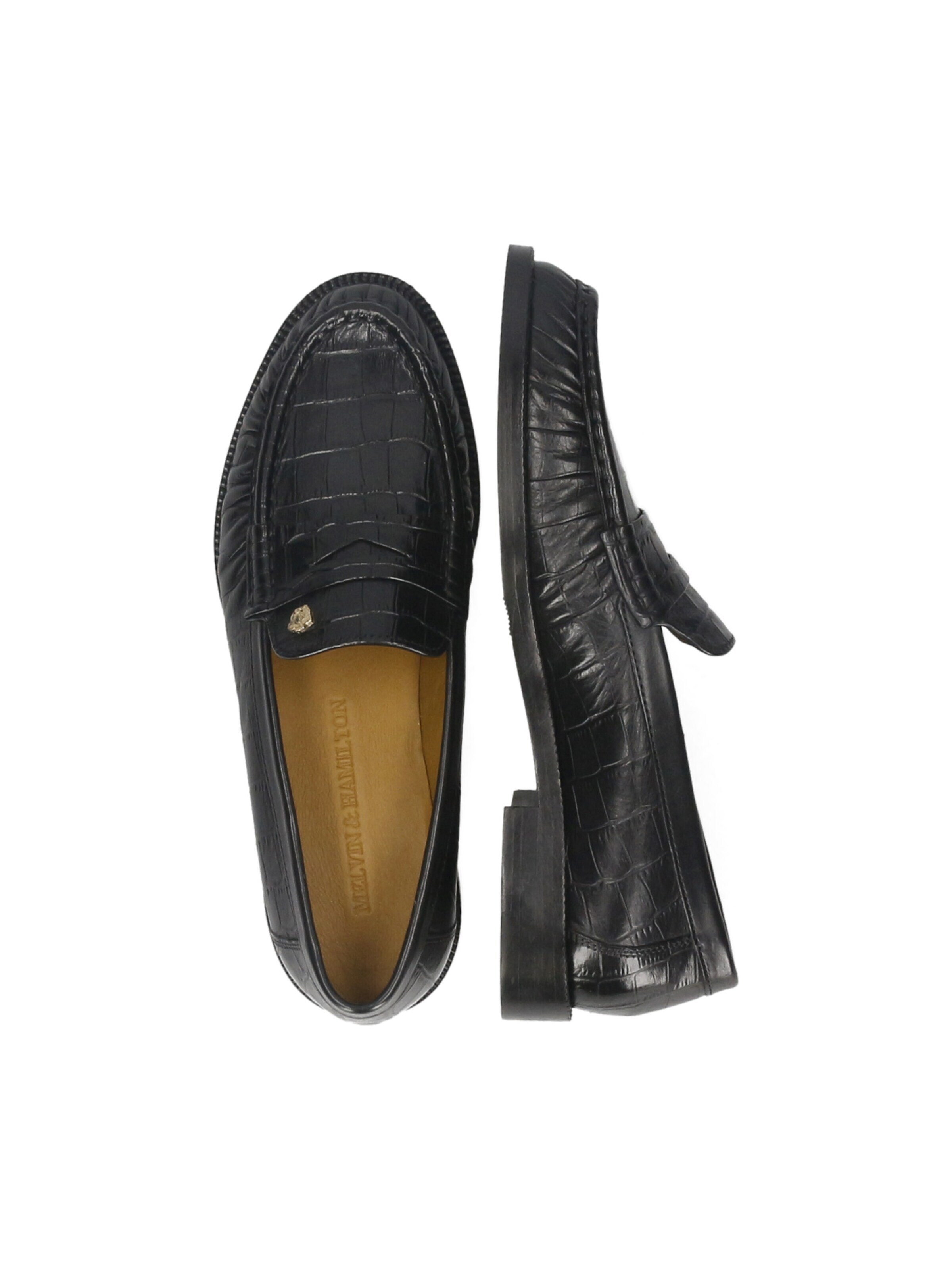 MELVIN & HAMILTON Mokassin 'Kamilla 1'‌‌‌‌‌‌‌‌‌ in Schwarz