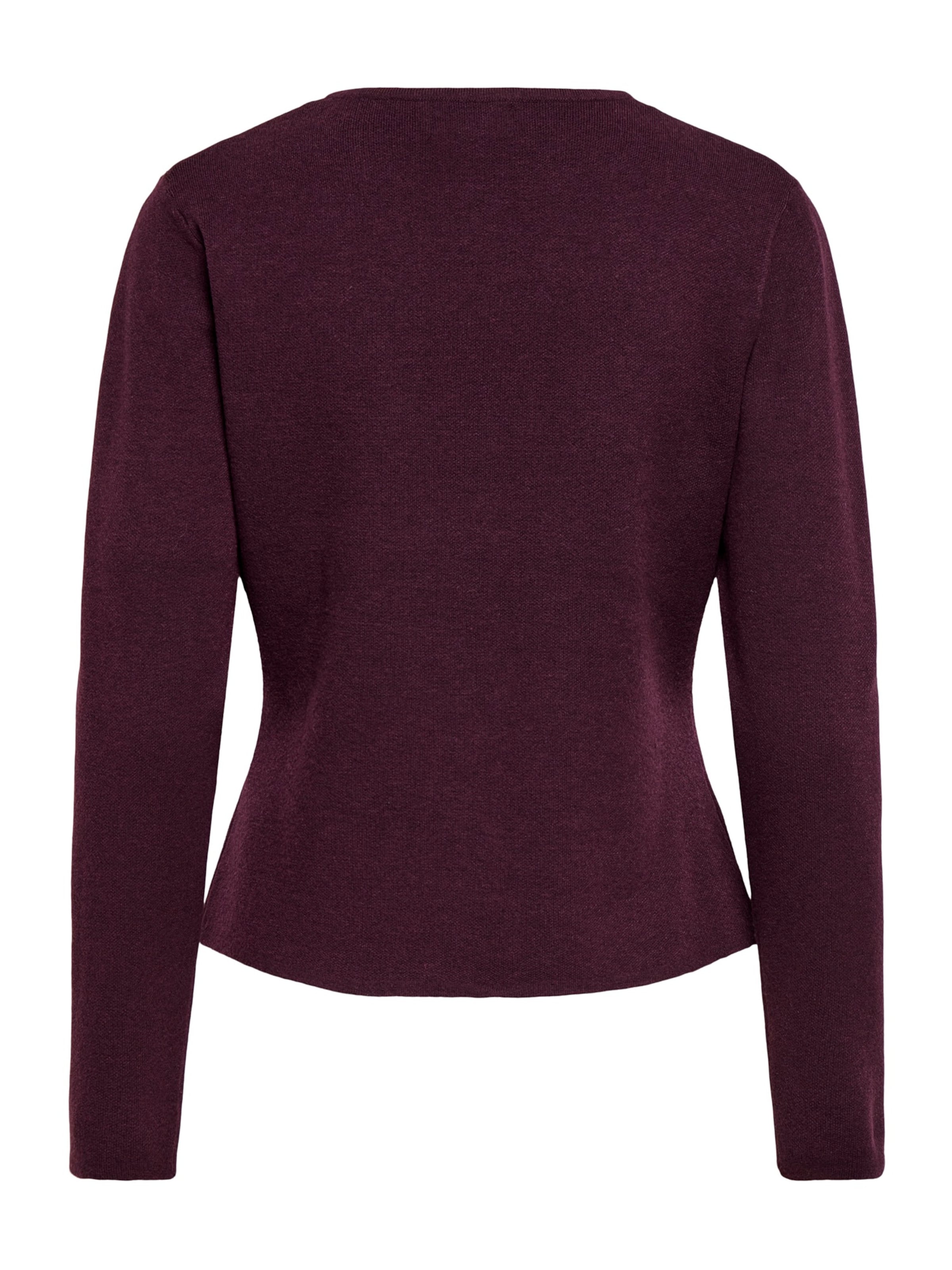 JDY Knit Cardigan 'JDYPRIME' in Red