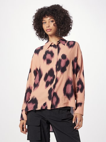 Essentiel Antwerp Blouse 'Dragon' in Pink: front