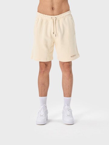 Ossy Homer Loosefit Sporthose '450 GSM' in Beige