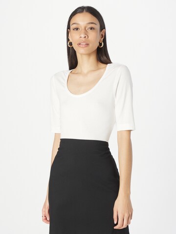 LA STRADA UNICA - Camiseta 'Kona' en blanco: frente