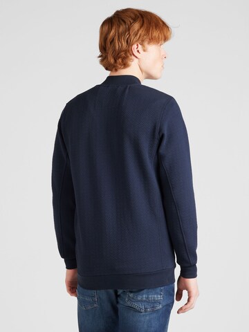 Gabbiano Zip-Up Hoodie in Blue