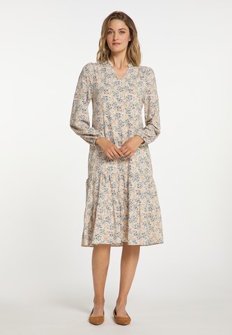 Usha Shirt dress in Beige: front