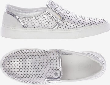 BOGNER Flats & Loafers in 38 in Silver: front