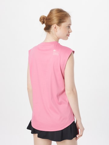 Lacoste Sport Funktionstopp i rosa