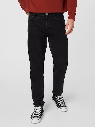 SELECTED HOMME Jeans 'Toby' in Zwart: voorkant