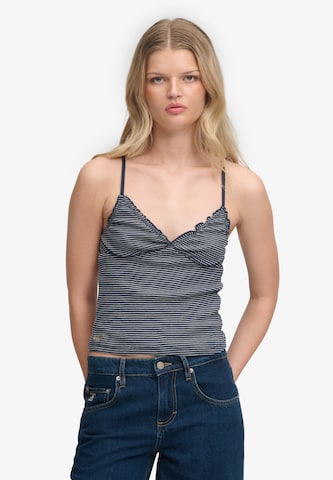 Haut 'Athletic Essentials' Superdry & Co en bleu : devant