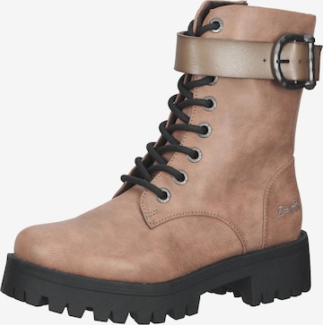 Bottines à lacets 'Yanna' Blowfish Malibu en beige : devant