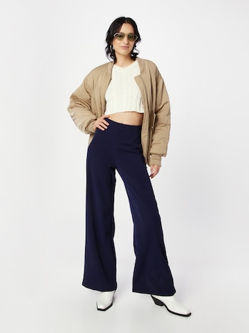 SISTERS POINT Wide leg Trousers 'GLUT' in Blue