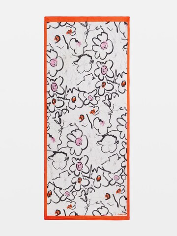 Desigual - Pañuelo en blanco