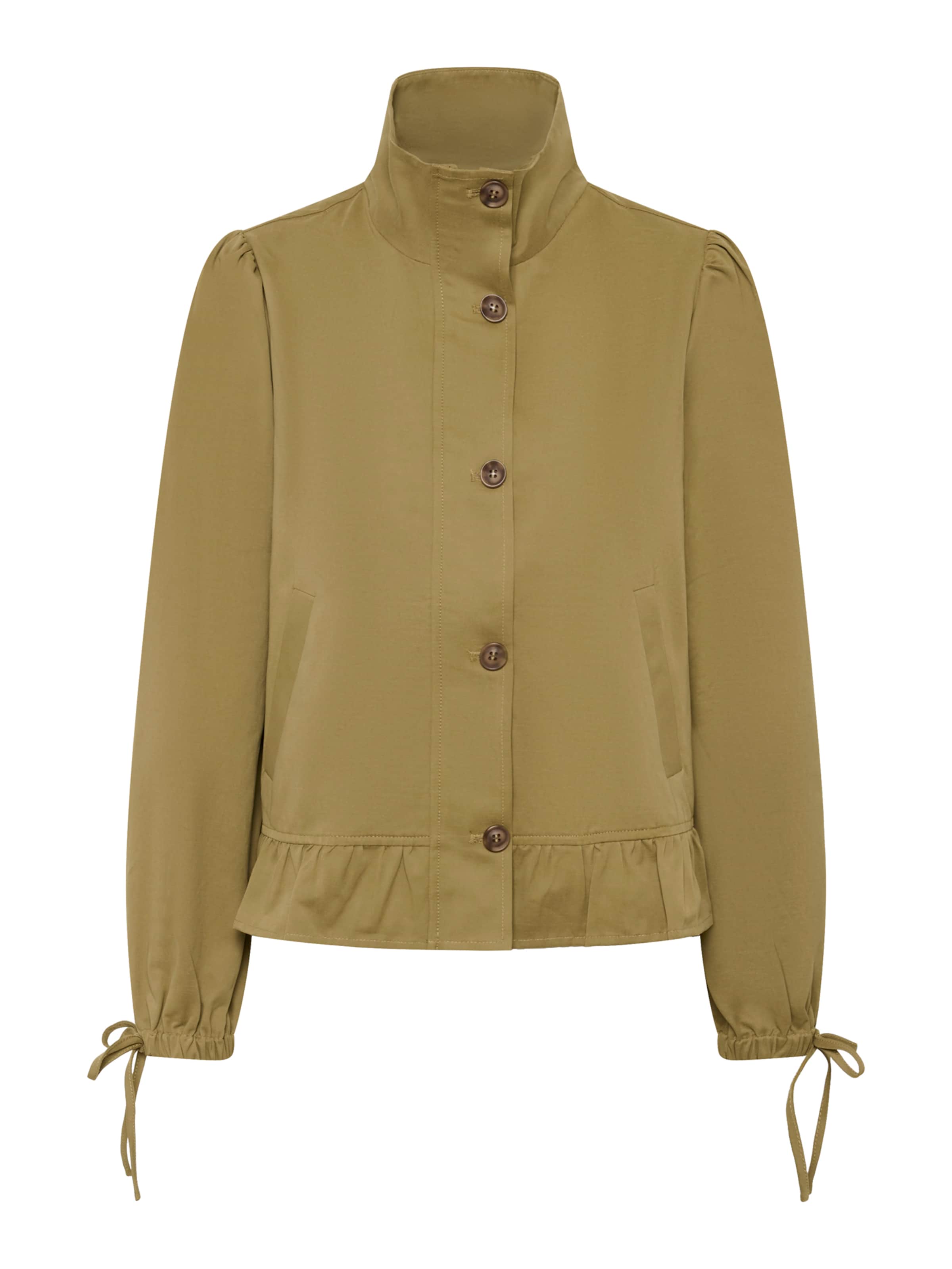 Cream Tussenjas 'CRBibbie' in Groen: voorkant