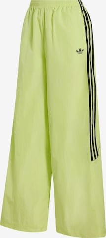 ADIDAS ORIGINALS - Calças 'Teamgeist' em amarelo: frente