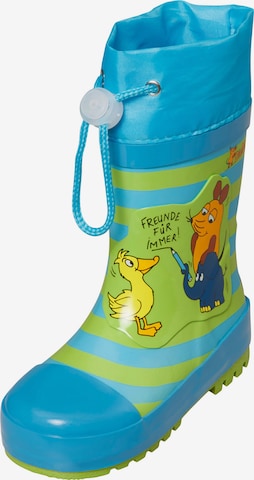 PLAYSHOES Rubber Boots 'Freunde für Immer' in Blue: front