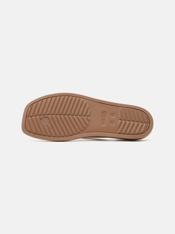 Crocs - Sandalias de dedo 'Miami' en marrón