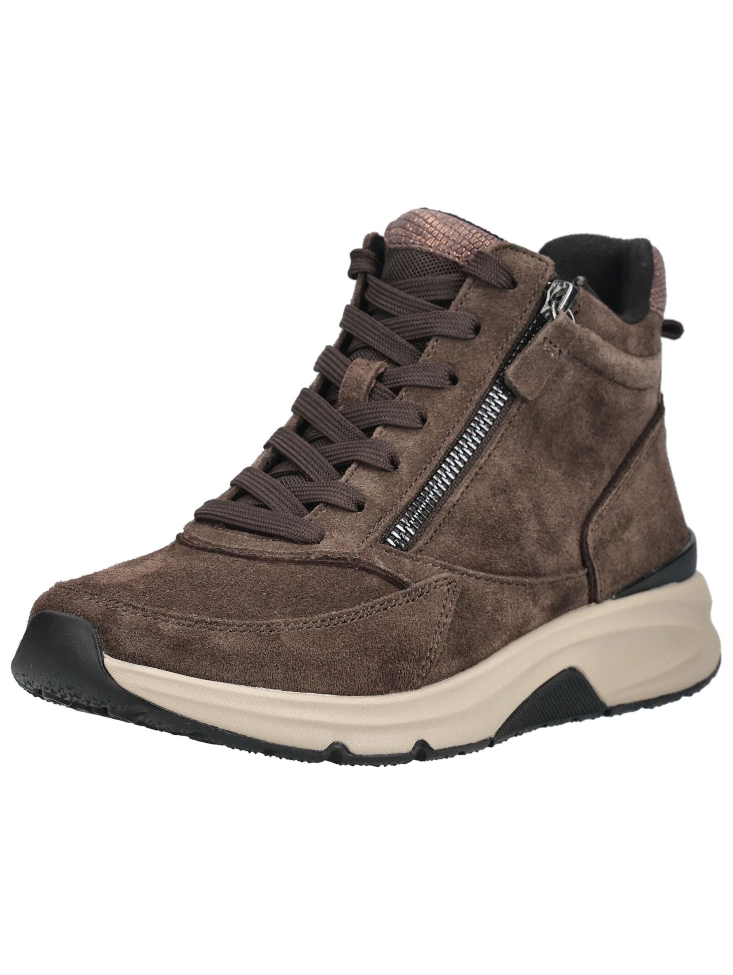 Baskets hautes GABOR en marron : devant