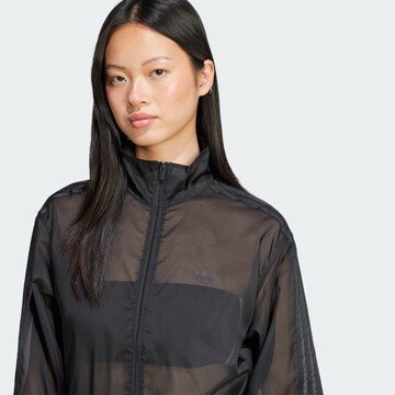 ADIDAS ORIGINALS Between-Season Jacket 'Adicolor Sheer' in Black