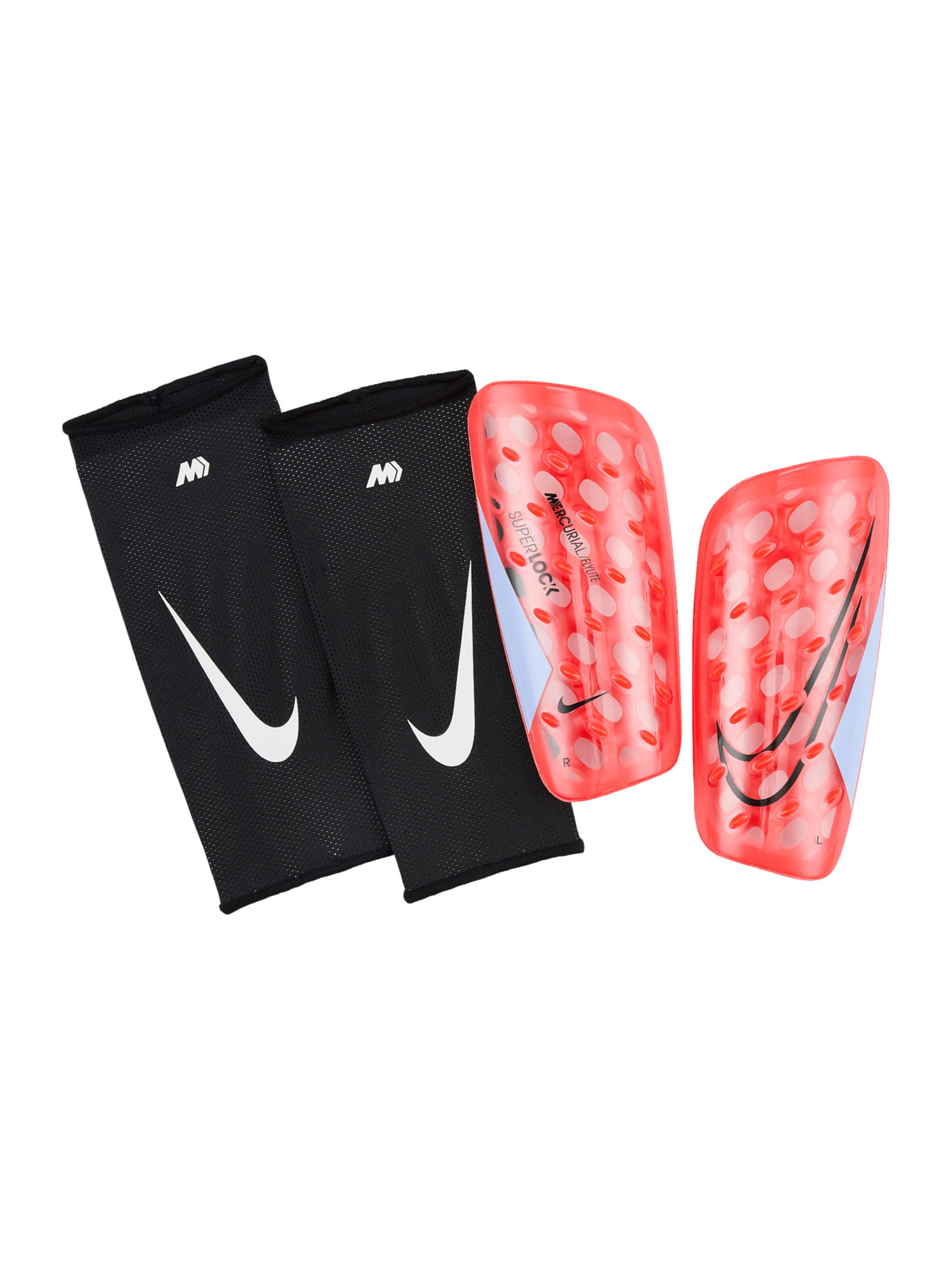 NIKE Schienbeinschoner 'Swoosh' in Rot: Vorderseite