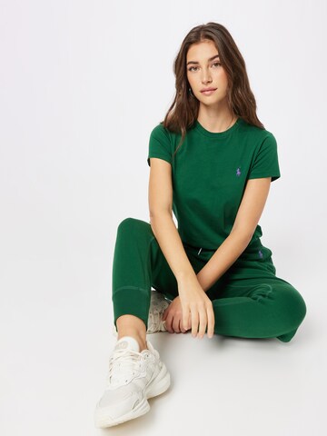 Tapered Pantaloni di Polo Ralph Lauren in verde