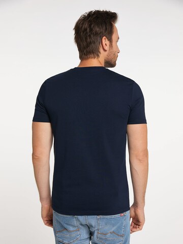 SOMWR Shirt 'SURROUND TEE' in Blue