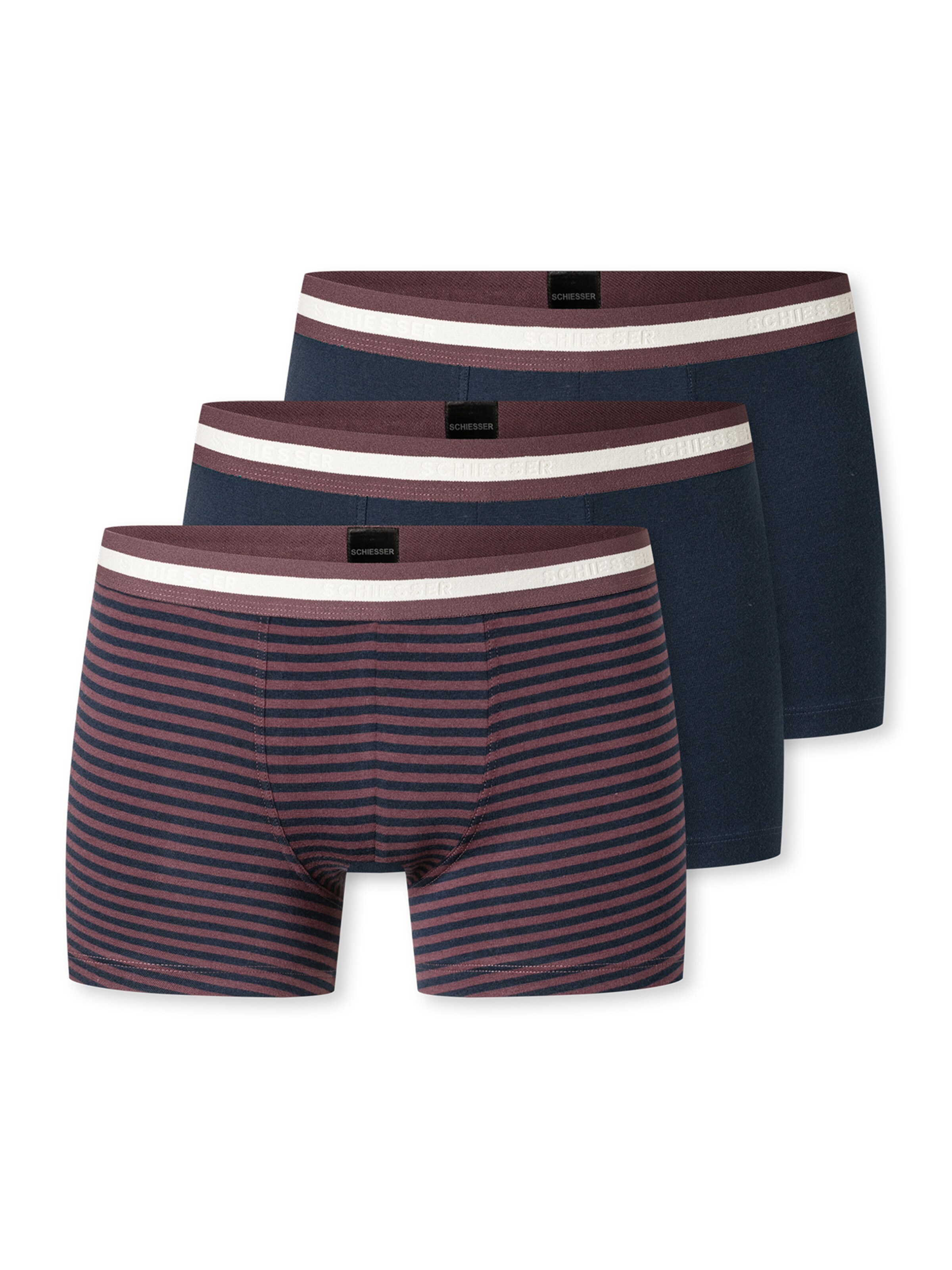 Sous-vêtements ' 95/5 Multi ' SCHIESSER en bleu : devant