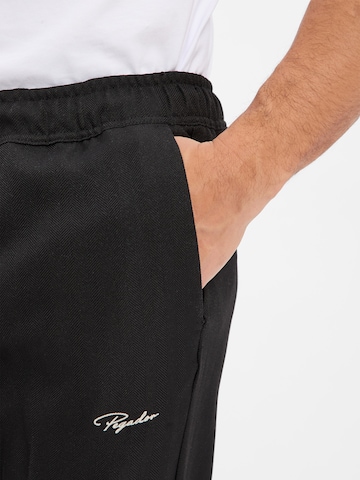 Pegador Wide leg Broek in Zwart