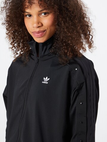 ADIDAS ORIGINALS Zip-Up Hoodie in Black