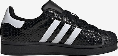 ADIDAS ORIGINALS Sneaker 'Superstar II' in schwarz / weiß, Produktansicht