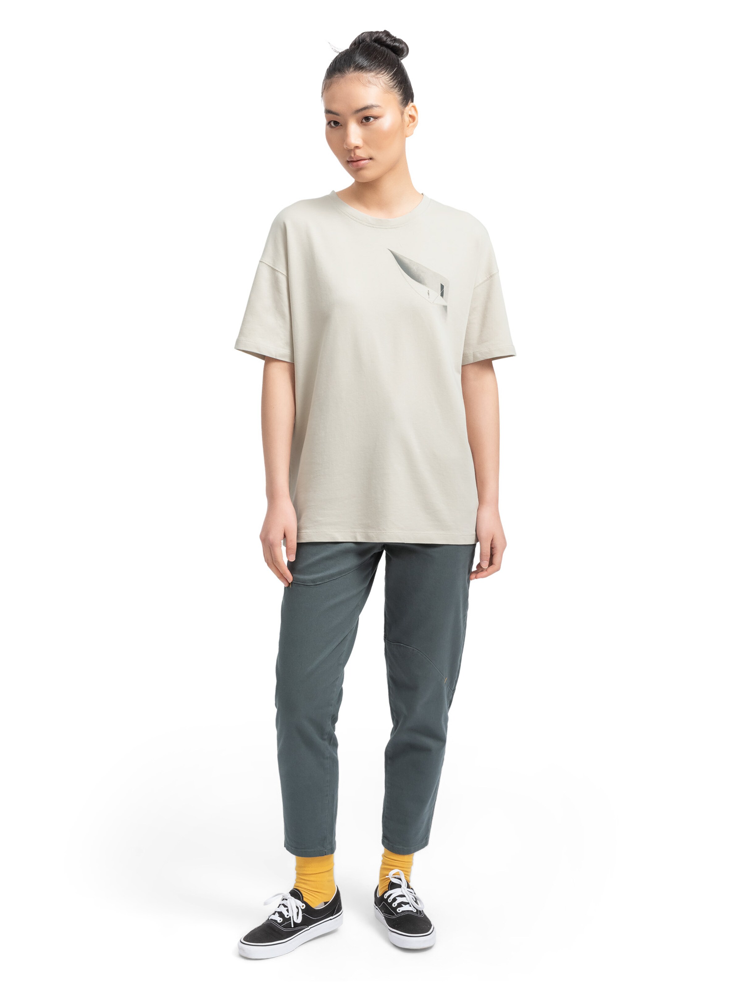 Kaft Shirt 'Plaster Peeling' in Beige