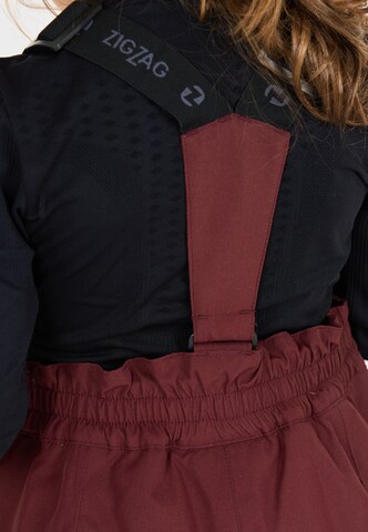 ZigZag Regular Sporthose 'Soho' in Rot