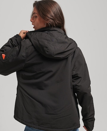 Superdry Tussenjas 'Ultimate SD Windcheater' in Zwart