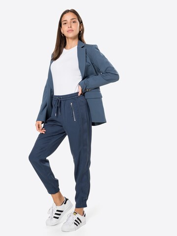 s.Oliver Tapered Broek in Blauw