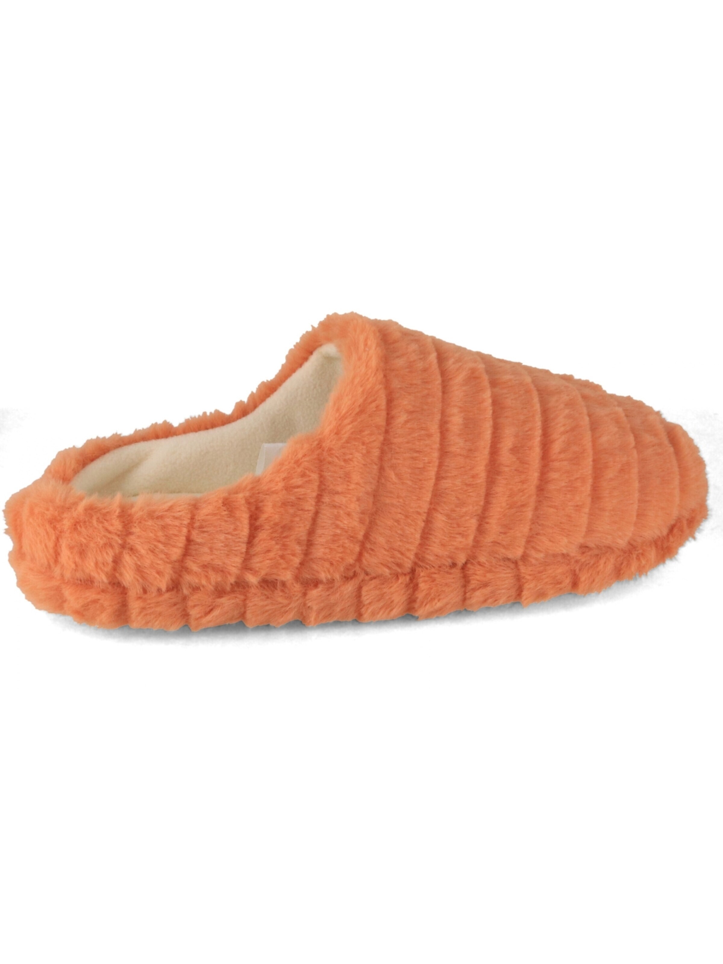 Fluffys Hausschuh 'Veluna Plüsch Pantoffeln'‌‌‌ in Orange