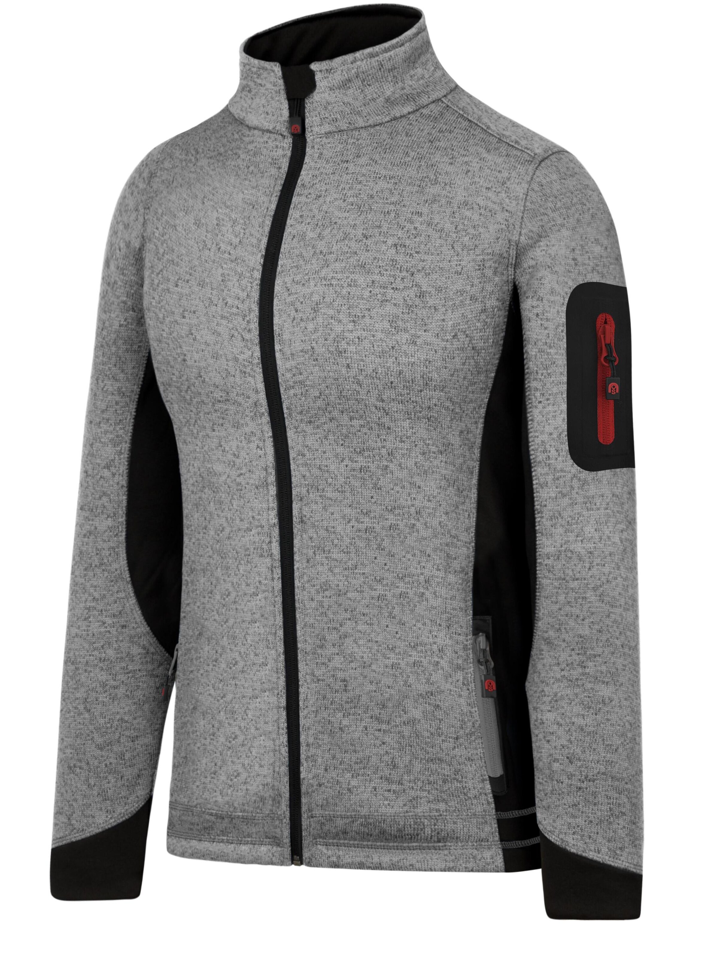 normani Functionele fleece jas 'Pukaskwa' in Grijs