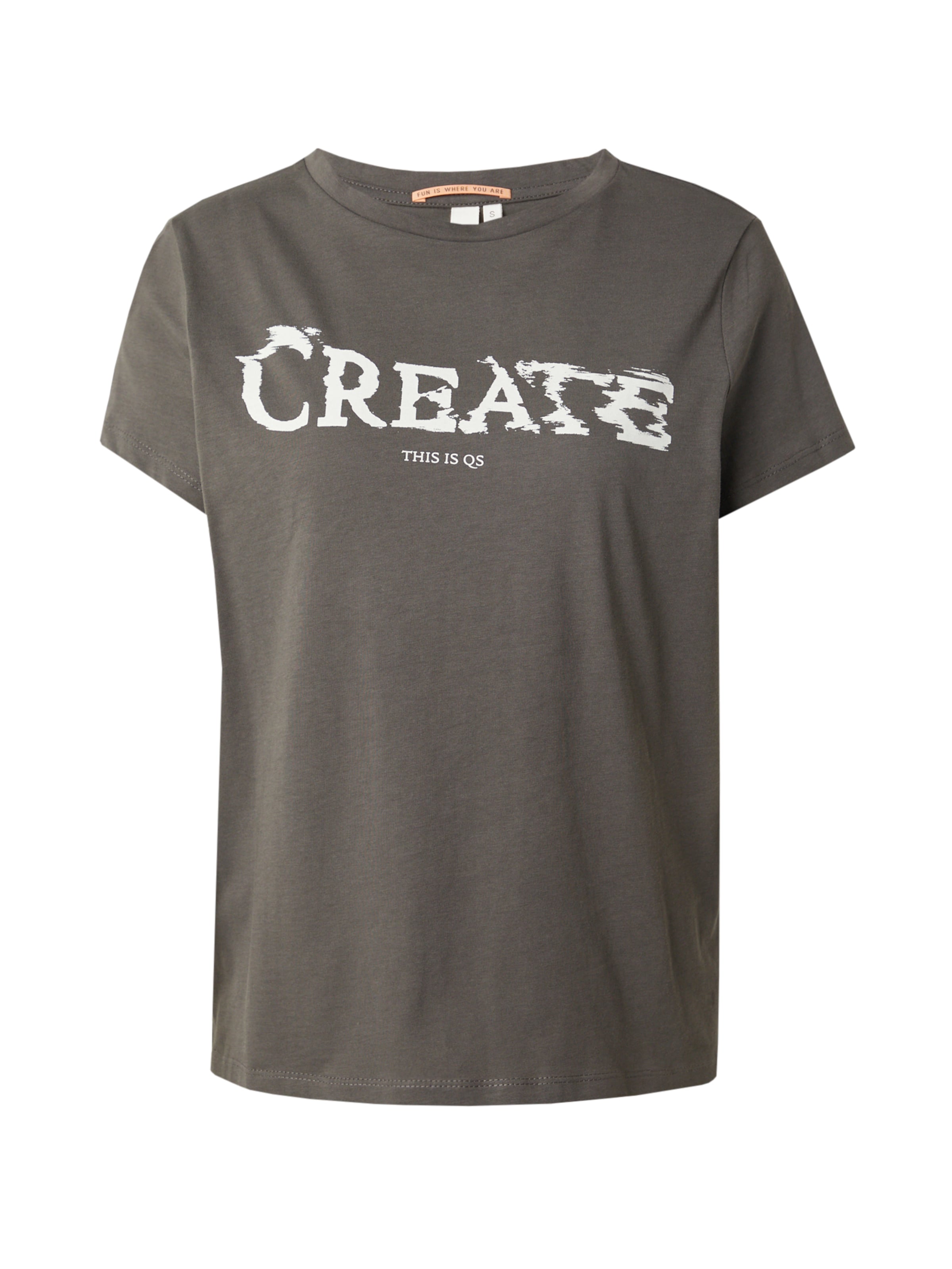 QS Shirt in Grey: front