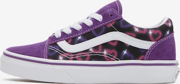 VANS Sneaker 'Old Skool' i lila: framsida