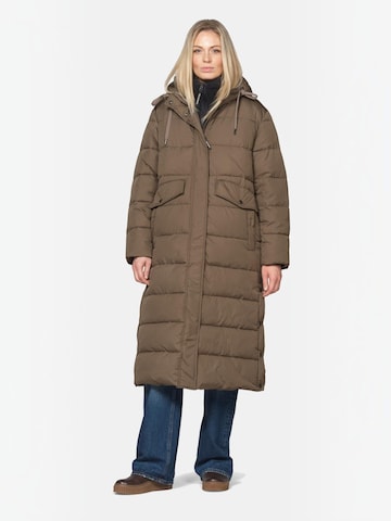 ILSE JACOBSEN Cape 'PEPPY13' in Brown: front