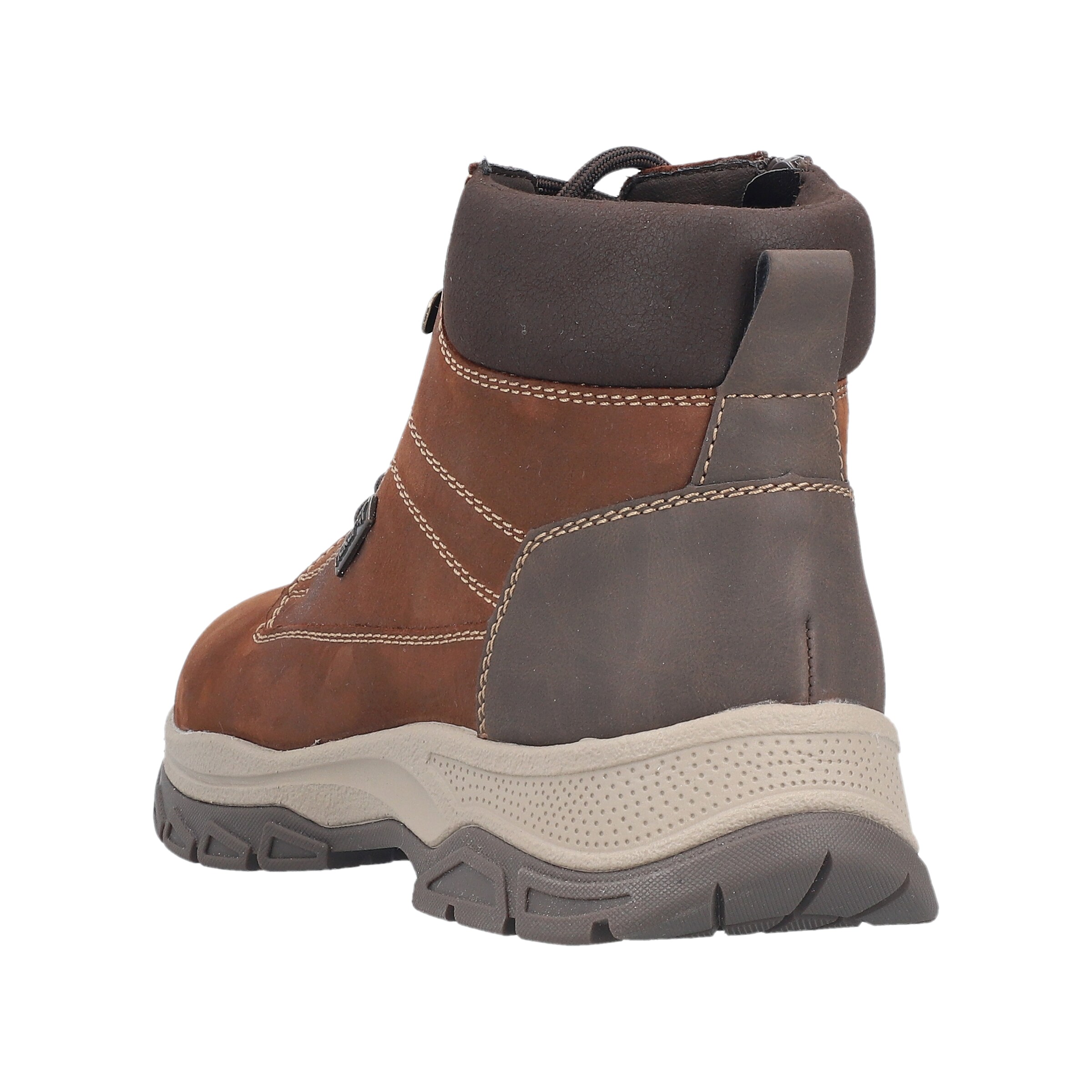 Bottines à lacets Rieker en marron