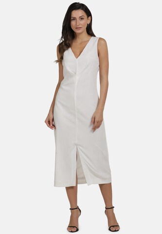 usha WHITE LABEL Summer Dress in White