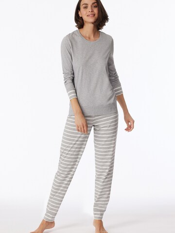 SCHIESSER Pajama in Grey