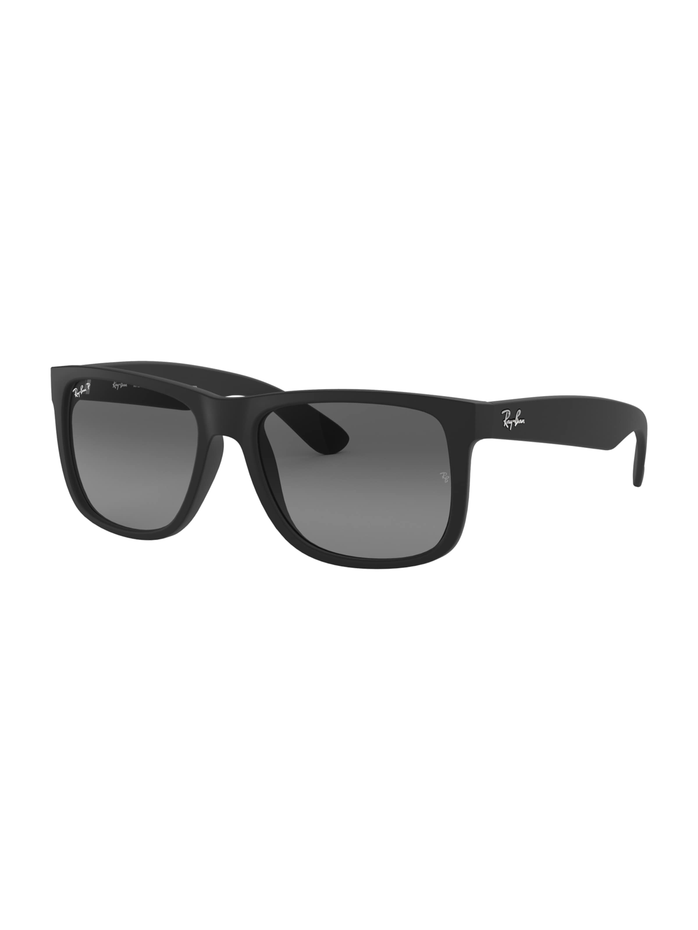 Ray-Ban Sonnenbrille 'Justin' in Schwarz: Vorderseite