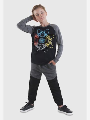 Denokids Shirt ' CFF-25S1-081 ' in Zwart: voorkant
