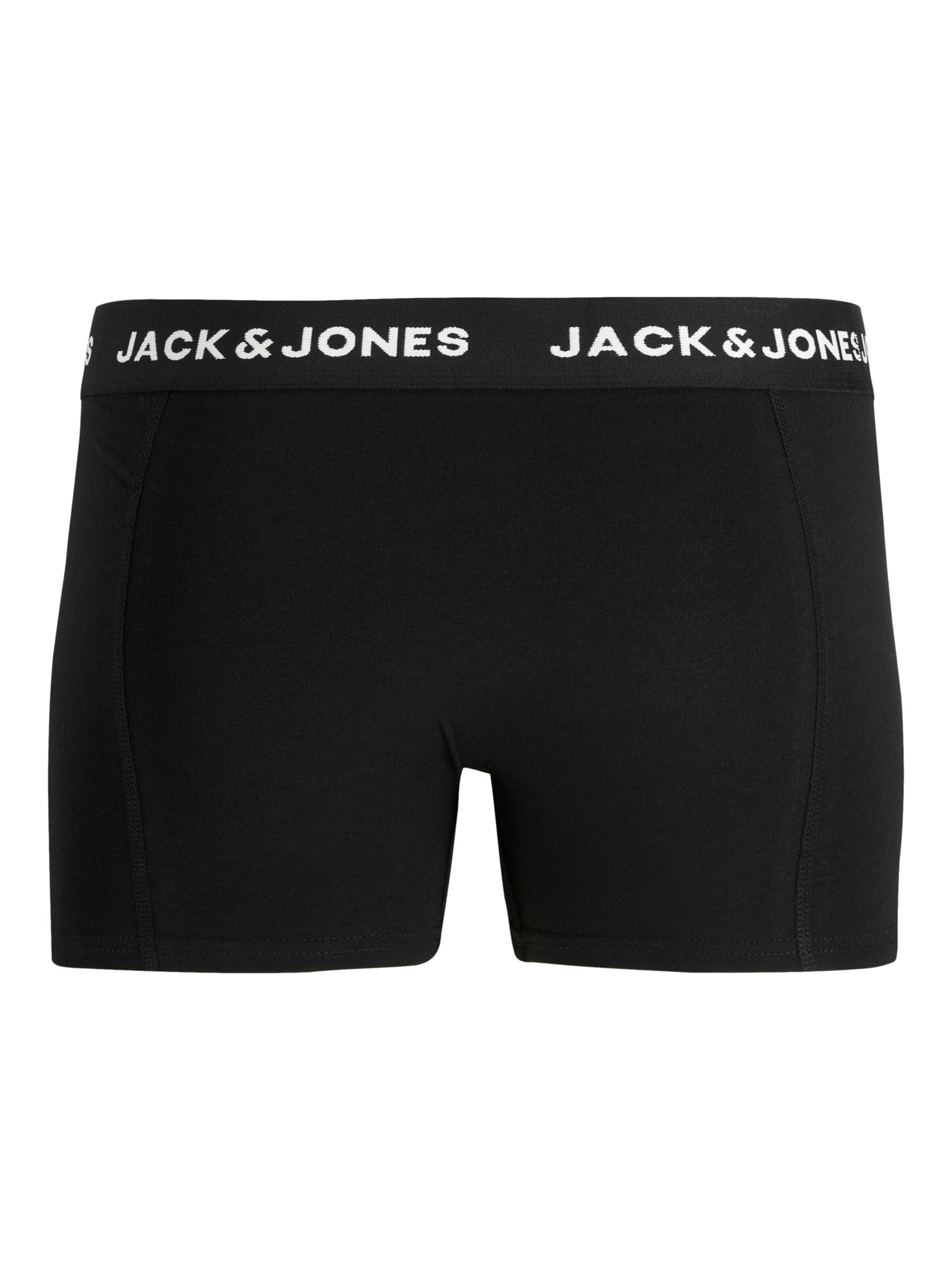 JACK & JONES - Calzoncillo boxer en negro