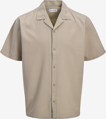 JACK & JONES Рубашка 'JJGLOBAL' в Зеленый: спереди