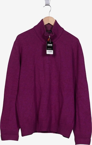 Gran Sasso Pullover 7XL in Lila: Vorderseite