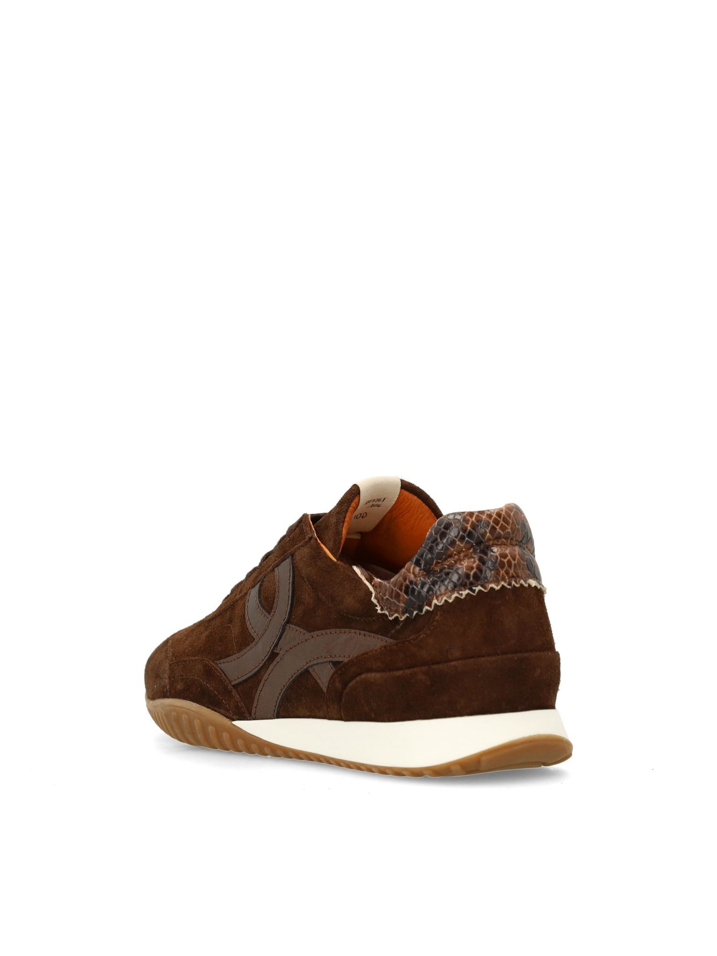 MANFIELD Sneakers 'Flache' in Brown