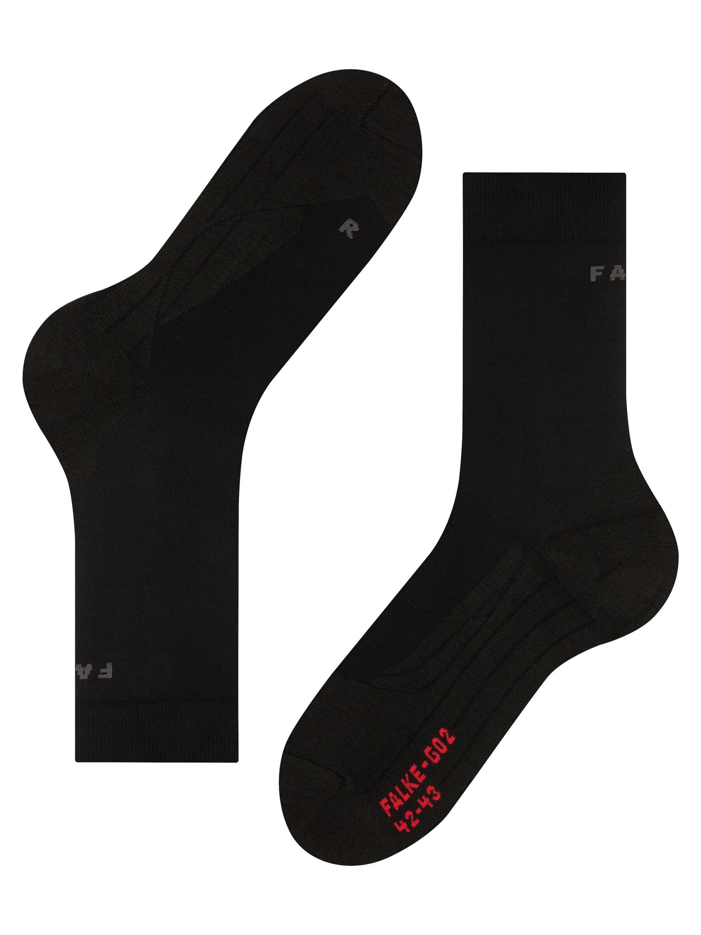 FALKE Athletic Socks 'GO2' in Black