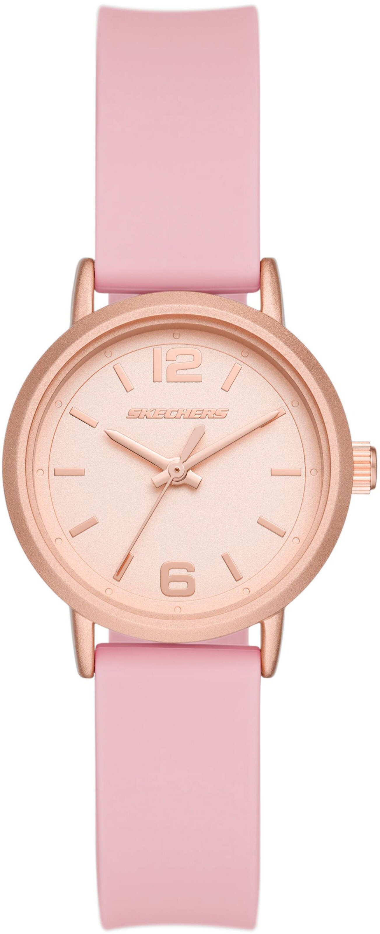 SKECHERS Analog Watch in Pink: front