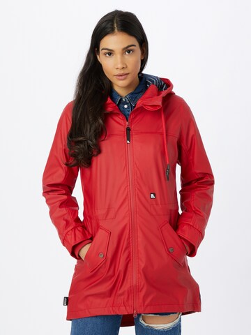 Alife and Kickin Between-season jacket 'Audrey' in Red: front