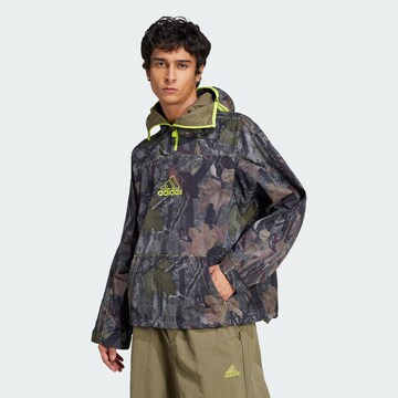 Veste de sport ADIDAS PERFORMANCE en vert : devant